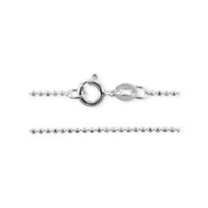 Bolletjes 1 mm Ketting